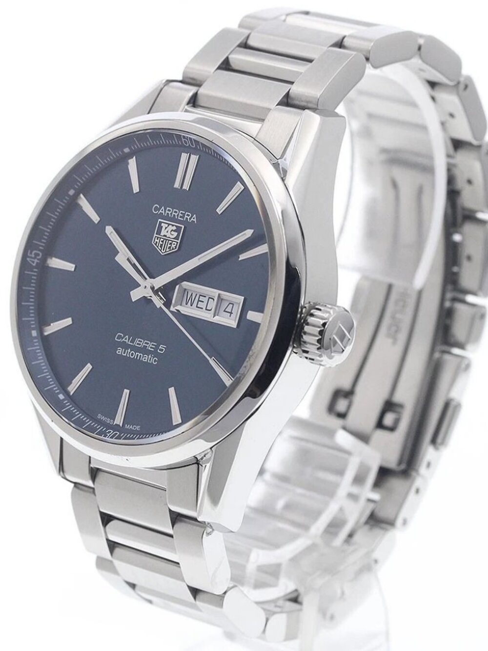 TAG HEUER Carrera Caliber 5 WAR201E Day date Automatic Men's Watch_960524